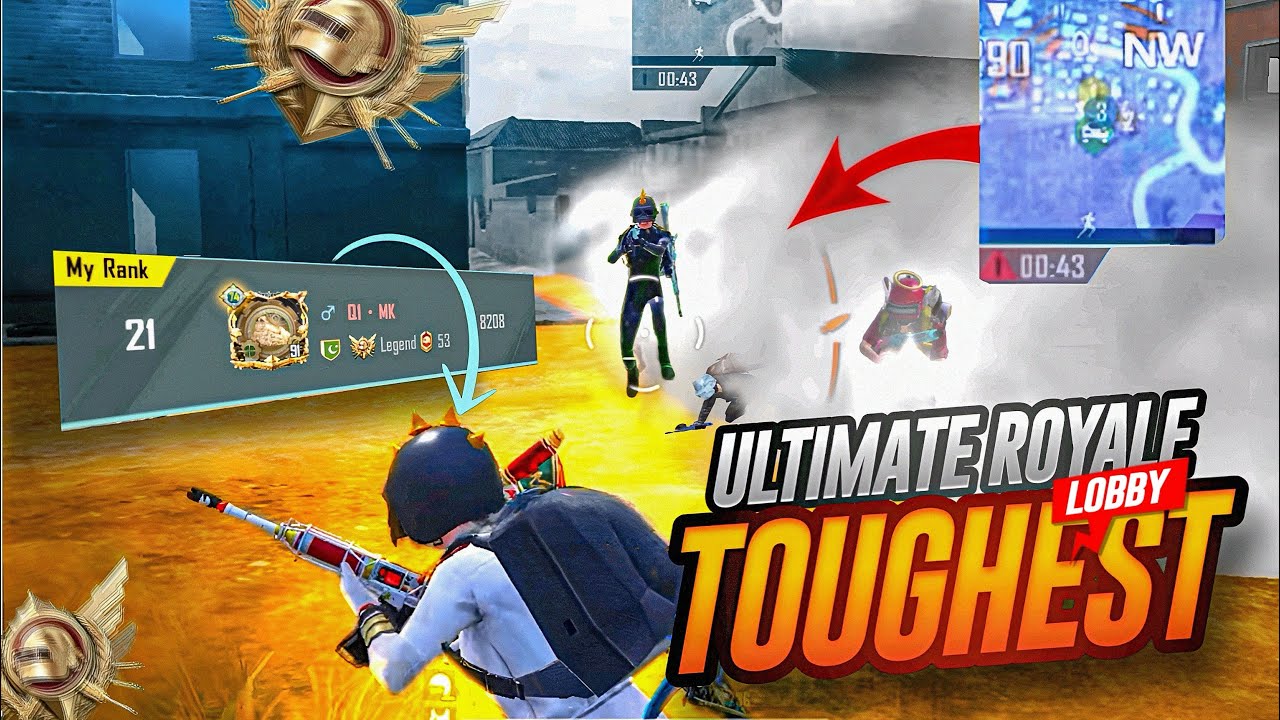 Rank #21 Ultimate Royale 🤯 + 1v4 Clutches 💀 Last Circle Intense Fights 🔥 | MK BRAND &hearts;️