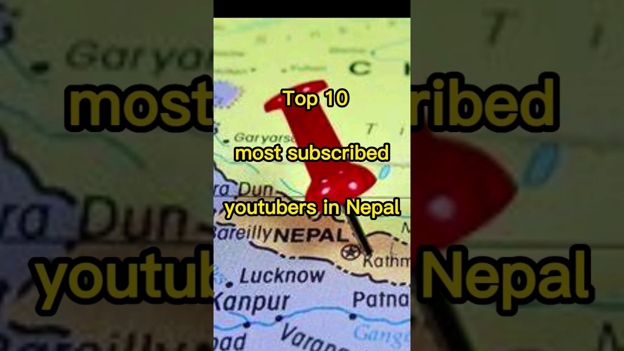 Top 10 most subscribed youtubers in nepal😱😱❤️ #mostsubscribers #shortsvideo #pageforyou