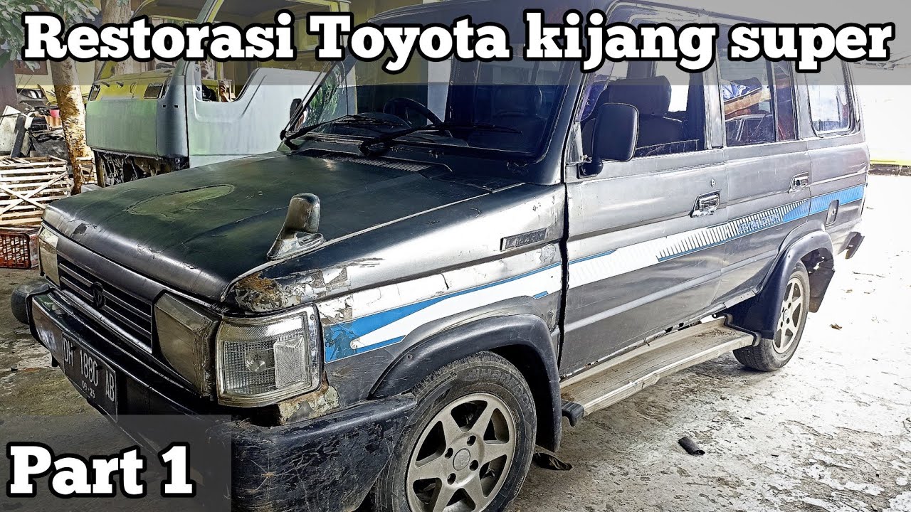Restorasi Toyota kijang super Part 1 4K 60FPS