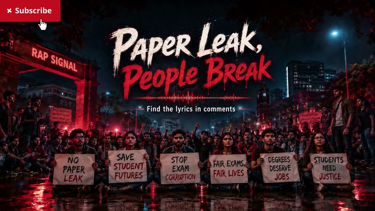 Leak & Break - Education Crisis Rap | Paper Leak, Degree Unemployment, Student Mental Health