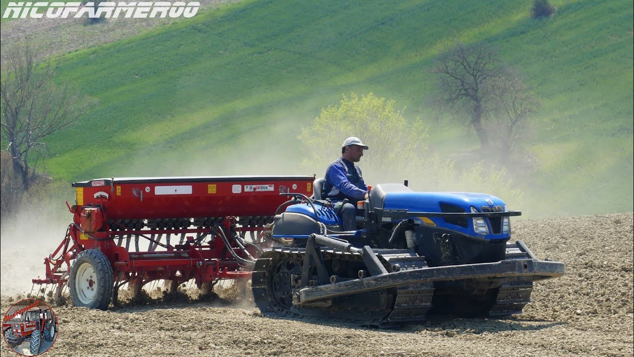 SOWING LUCERNE 2K21 | NEW HOLLAND TK4050M + GASPARDO SC300 | AZ.AGR. DE IULIIS