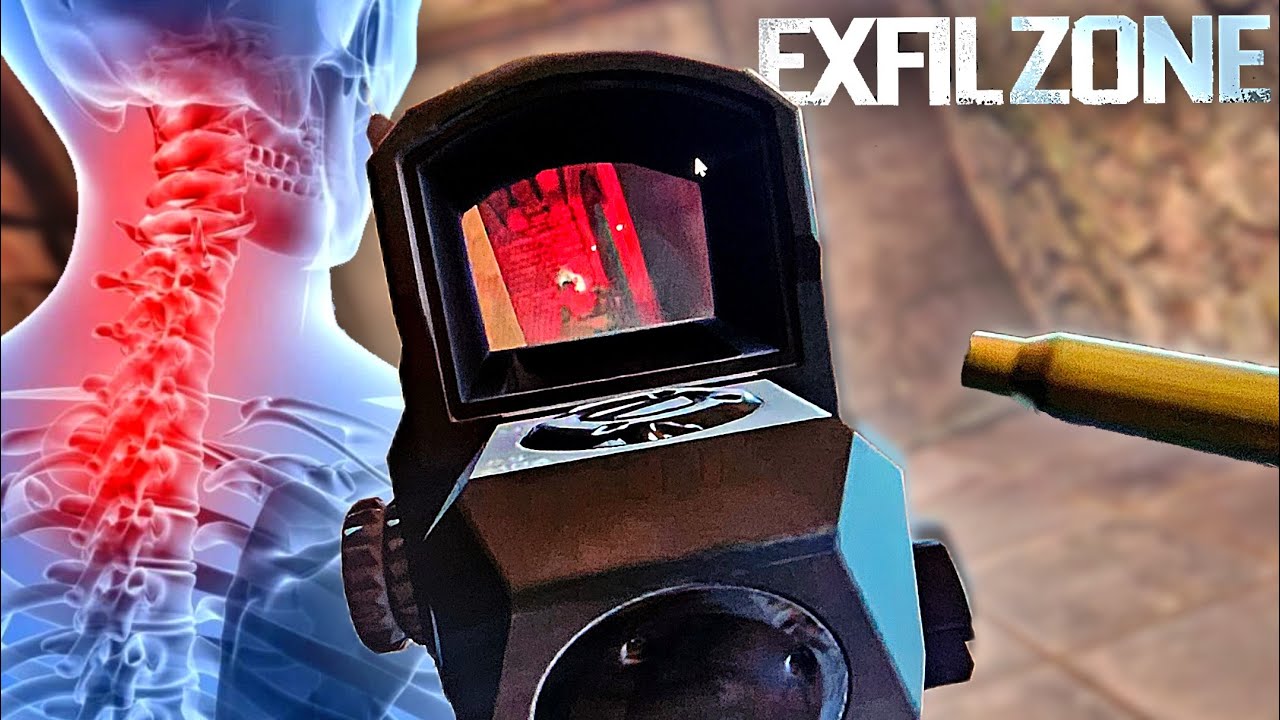 This VR Game Broke My Neck...Exfilzone