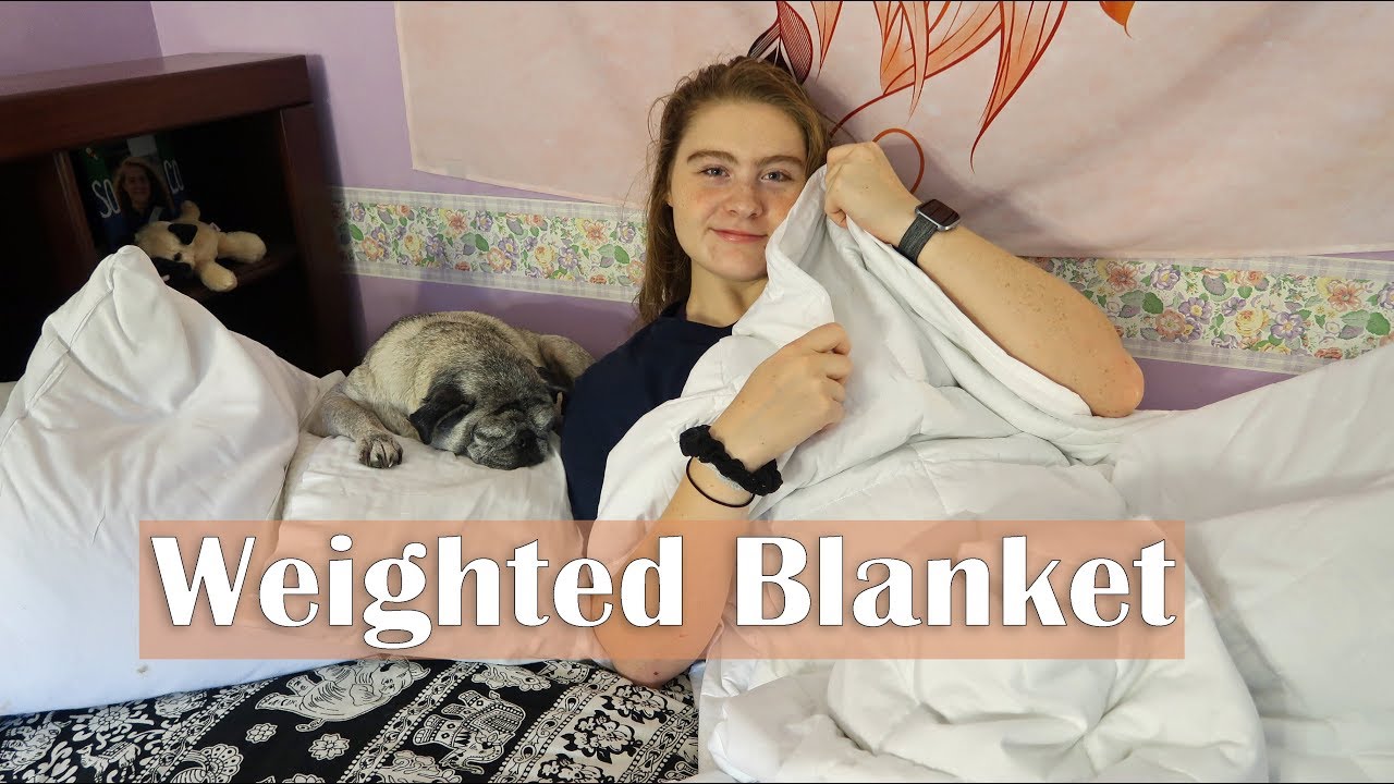 🌼Weighted Blanket |Therapy Gravity Blanket (Anxiety-Insomnia-ADHD-Autism) 👈