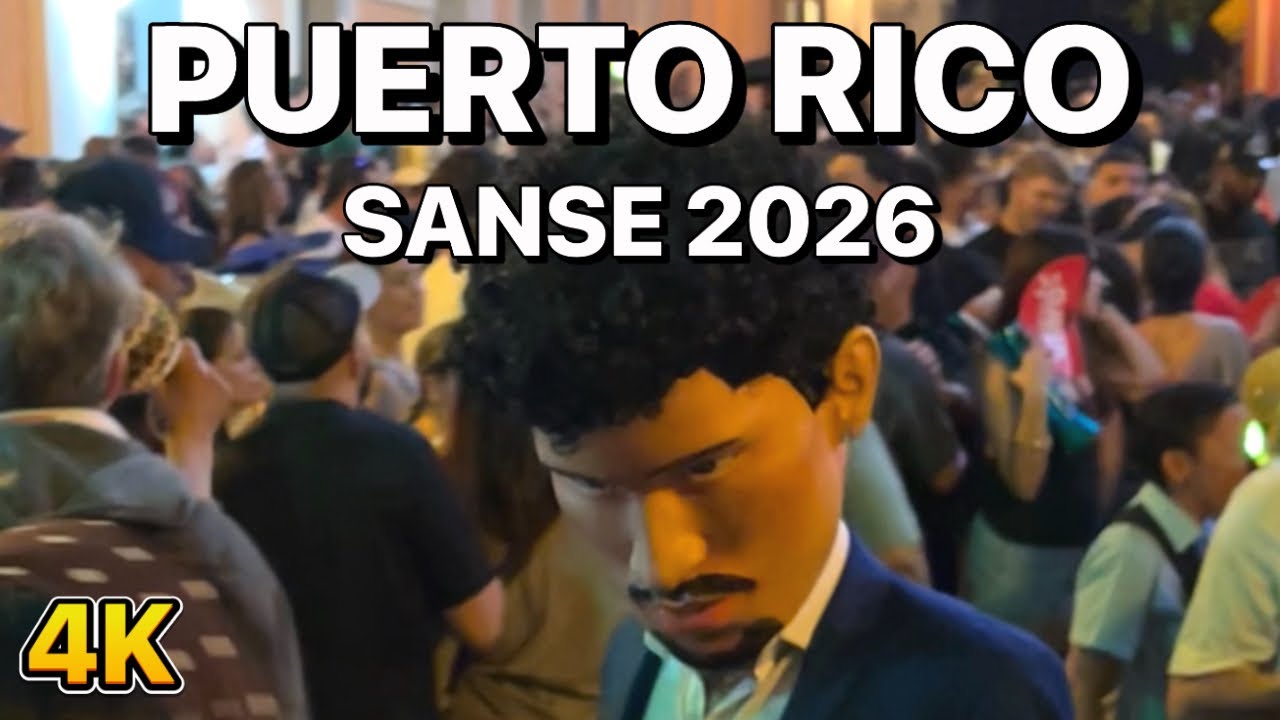 SANSE 2026 Day 1 🇵🇷 | Puerto Rico’s Biggest Street festival [FULL TOUR]