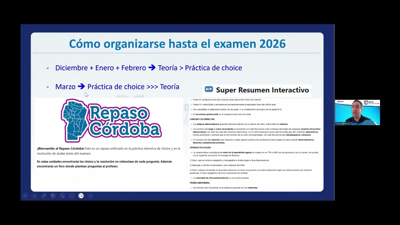 Cómo organizar el estudio para el examen único de residencias de la provincia de Córdoba