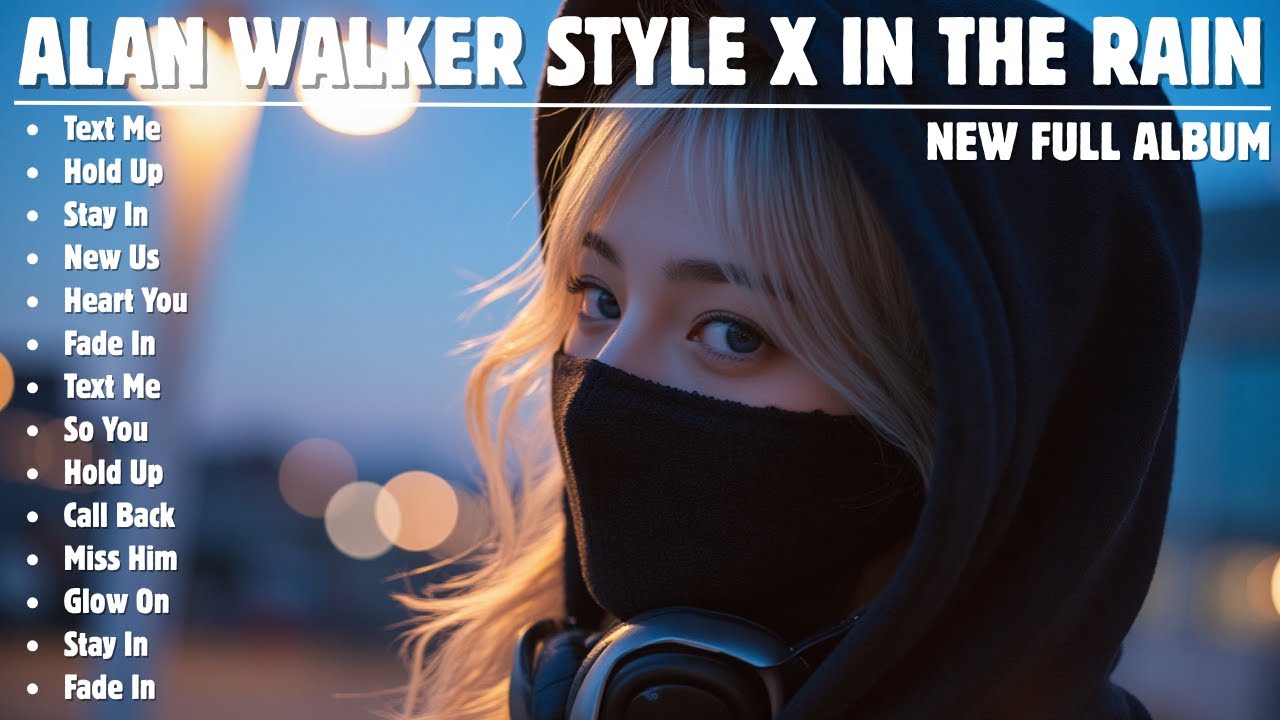 ALAN WALKER STYLE X IN THE RAIN || YOU'RE MY ONE || NEW FULL ALBUM 2025