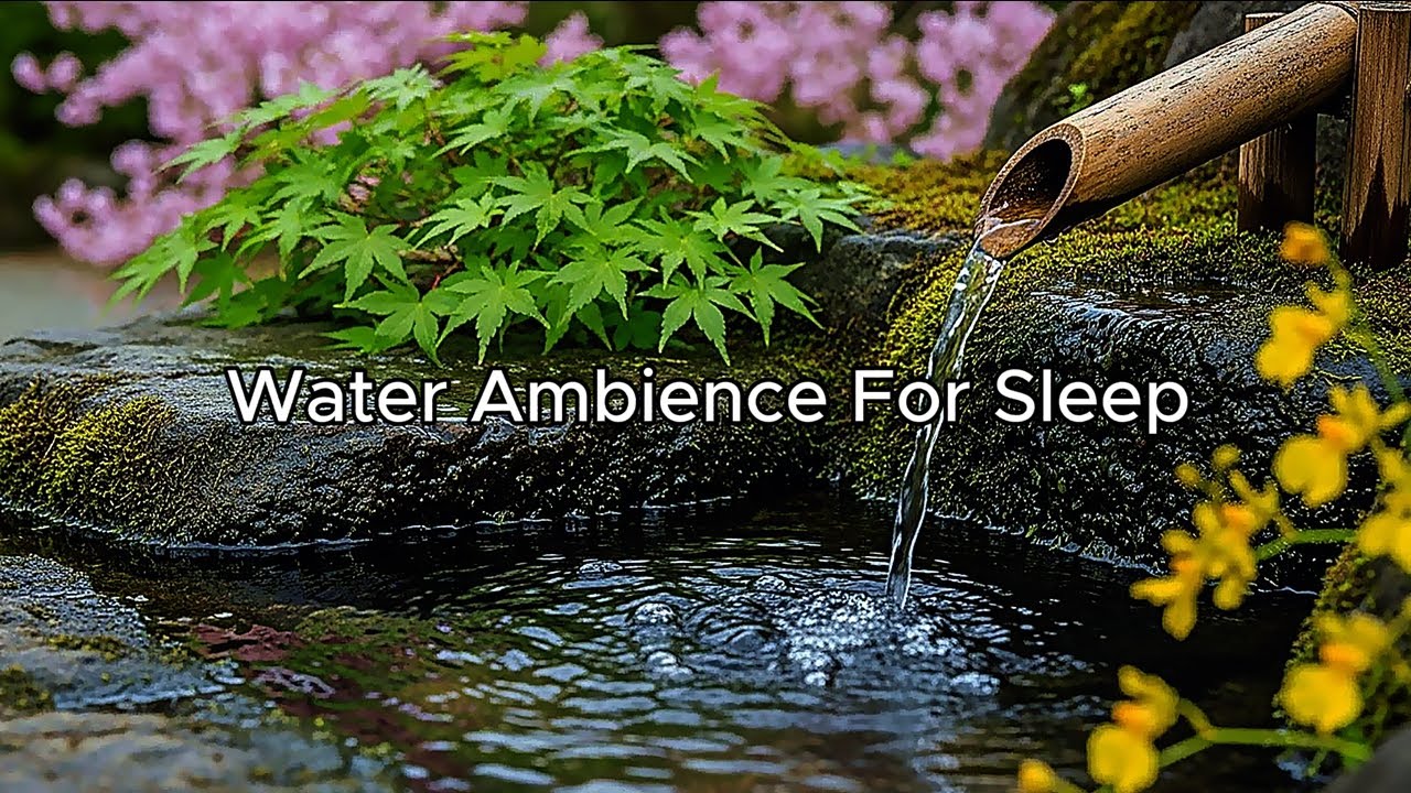 Relaxing Piano and Water Sounds | Peaceful Background Music