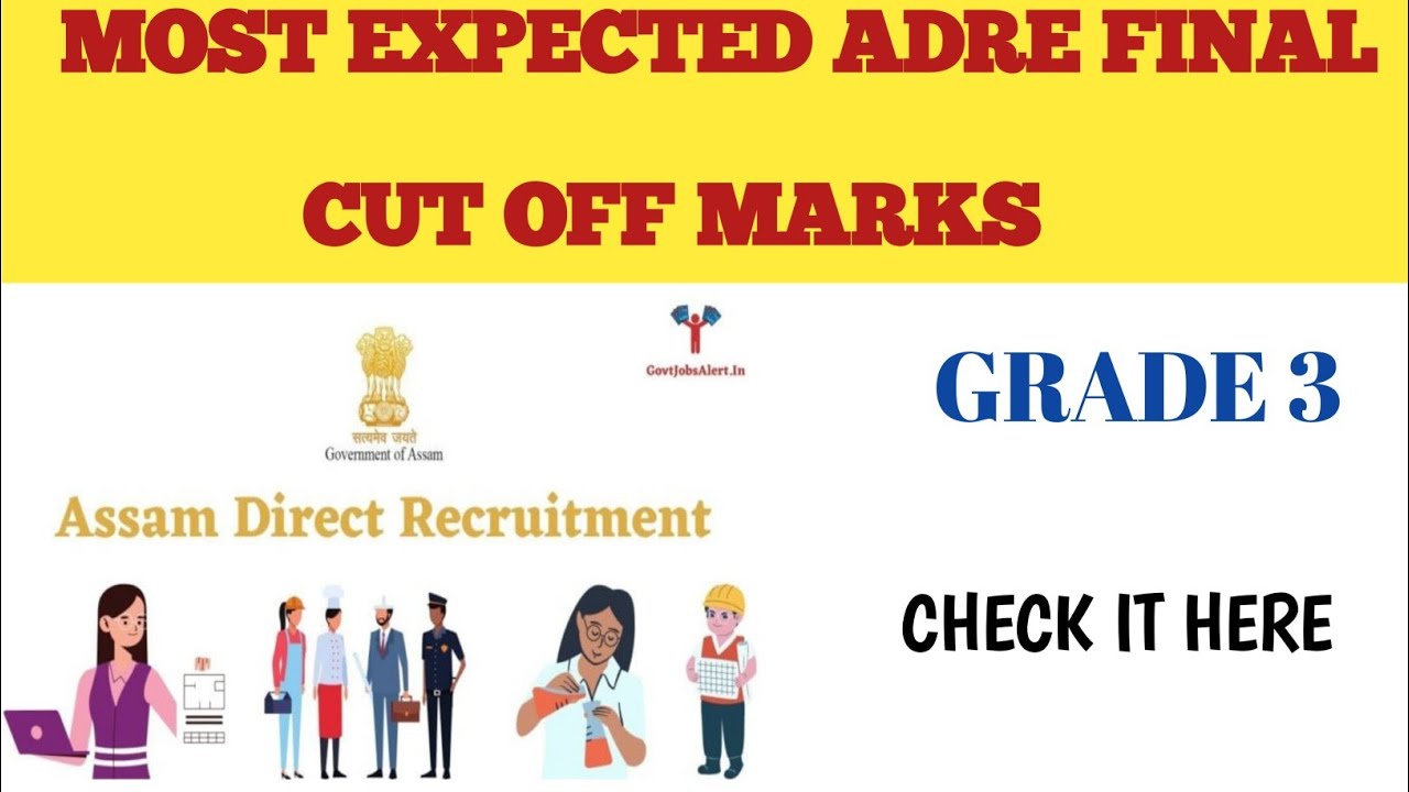 ADRE MOST EXPECTED FINAL CUT OFF MARKS ll GRADE 3@deepshikhalearning7897