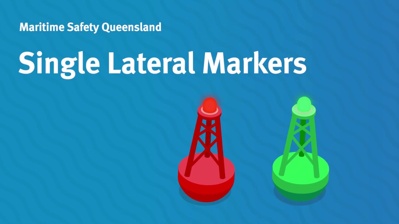 Navigating in channels - Single Lateral Markers