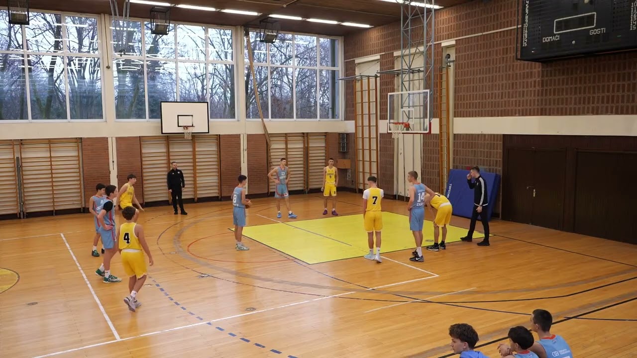 DUBRAVA vs CEDEVITA JUNIOR Predkadeti,14  kolo 14 12 2025