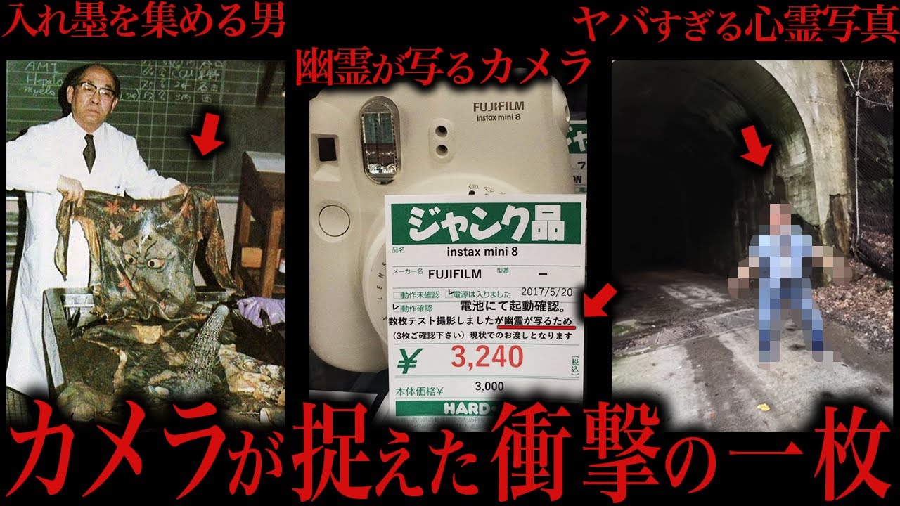 【睡眠用】カメラが捉えたゾッとする話【たっくーTV/作業用】