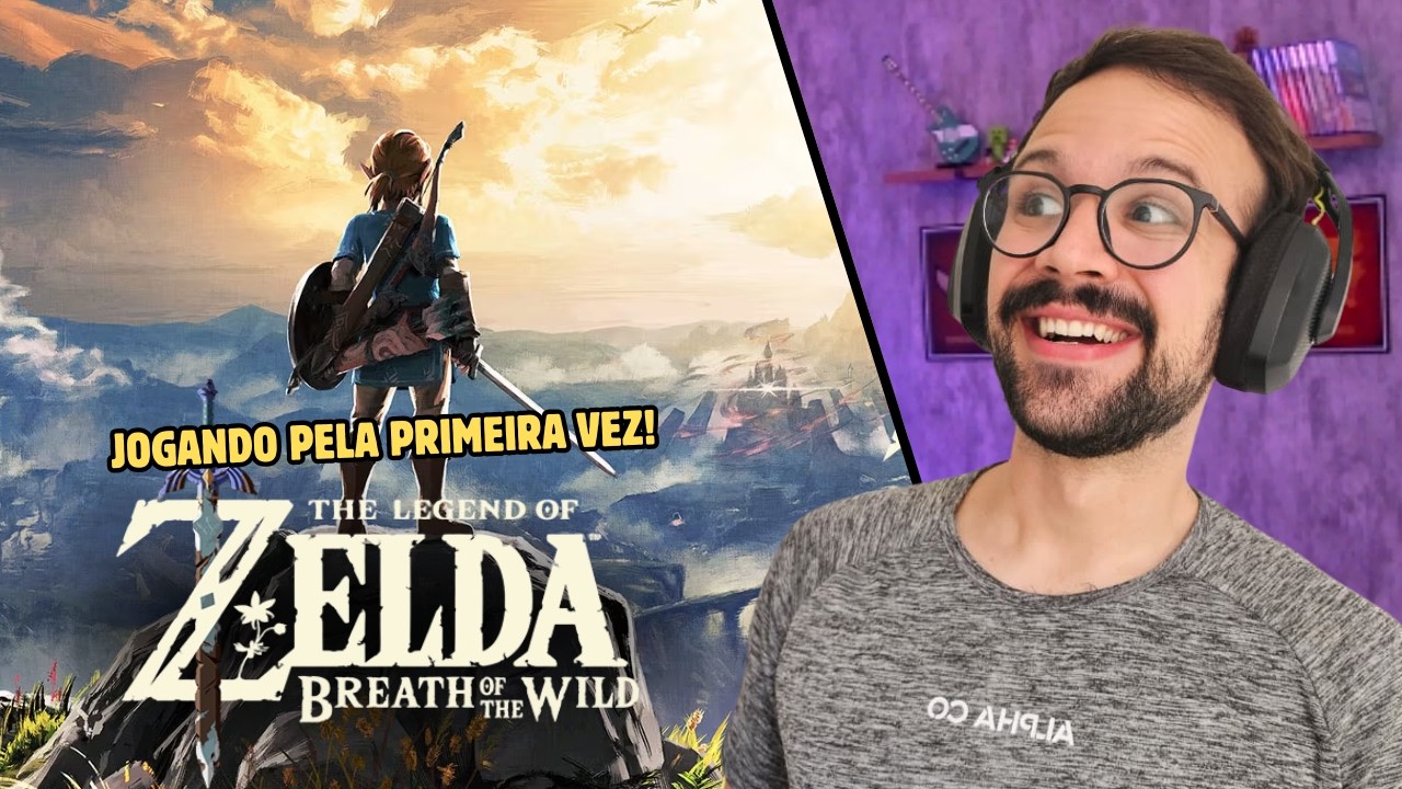 Jogando Zelda Breath of the Wild pela primeira vez! #1