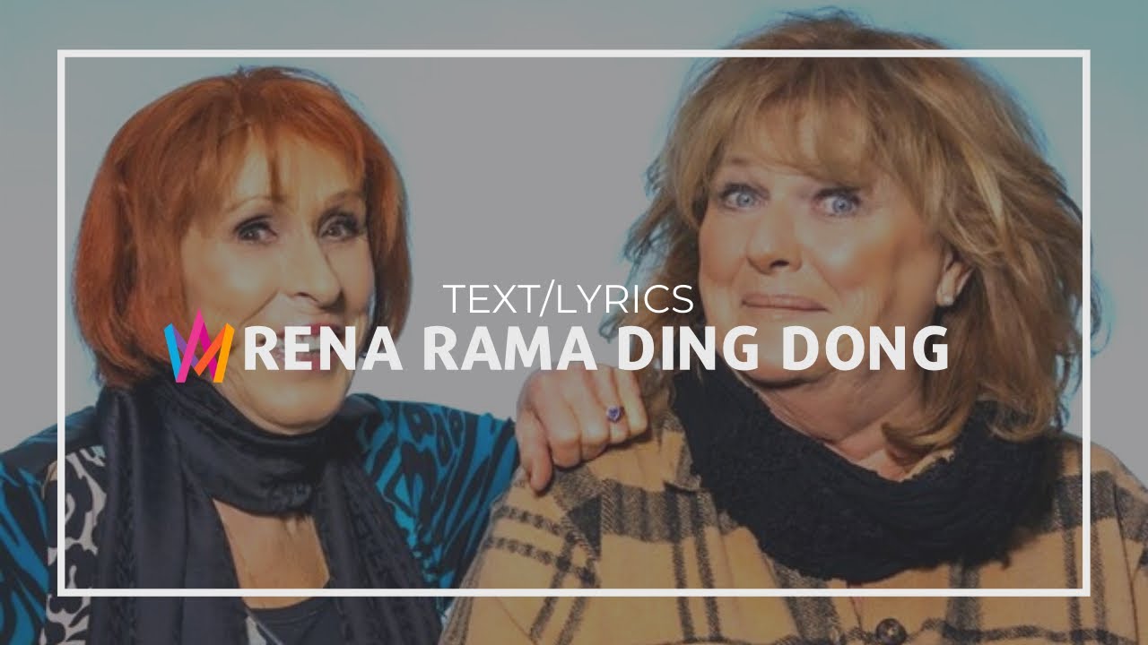 Eva Rydberg & Ewa Roos - Rena Rama Ding Dong (Text/Lyrics) | Melodifestivalen 2021