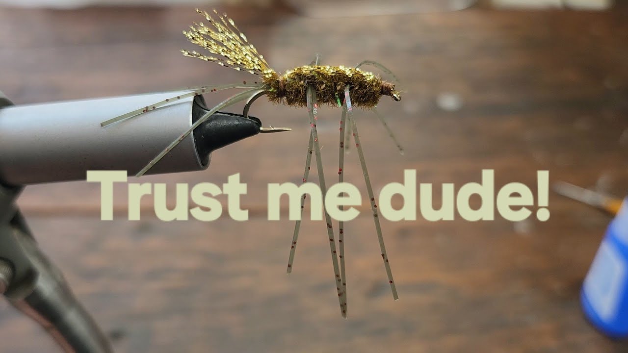 Fly tying one of my favorite smallmouth flies - Trust me dude SBS