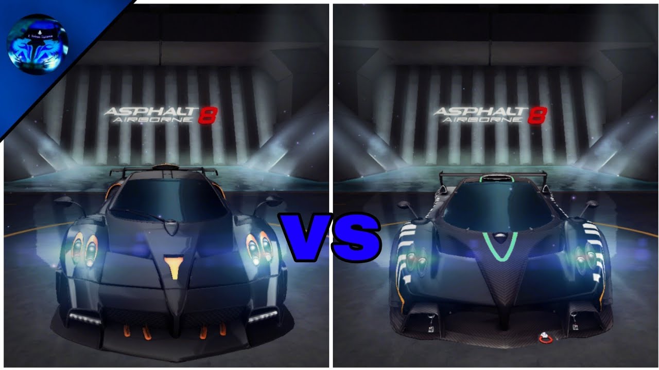 PAGANI BATTLE!! Pagani Imola Vs Pagani Zonda R Comparison (Asphalt 8)