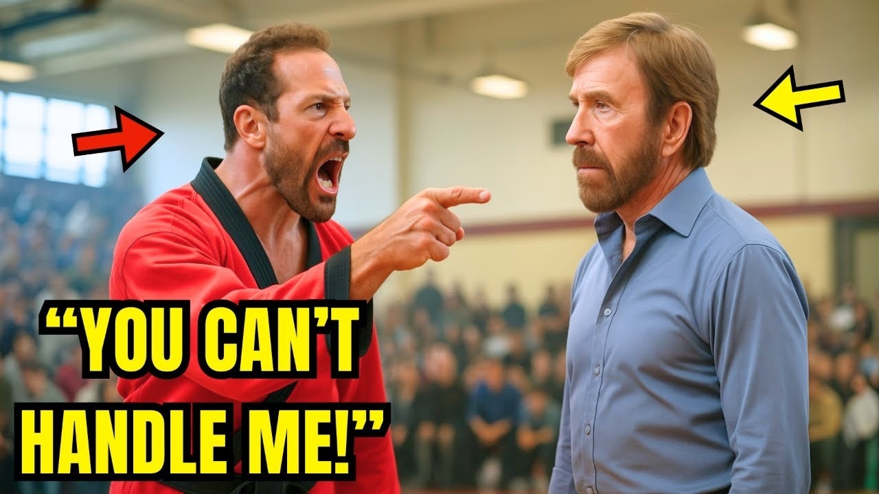 Arrogant Dojo Master Thinks He's Stronger Than Chuck Norris — Unaware He Is A Black Belt