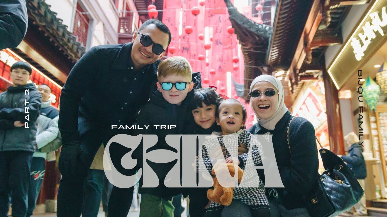 CHINA Trip Part 2 The Bund, Nanjing Road, Yu Garden, POP MART, Molly’s Dessert House | Bijou Family
