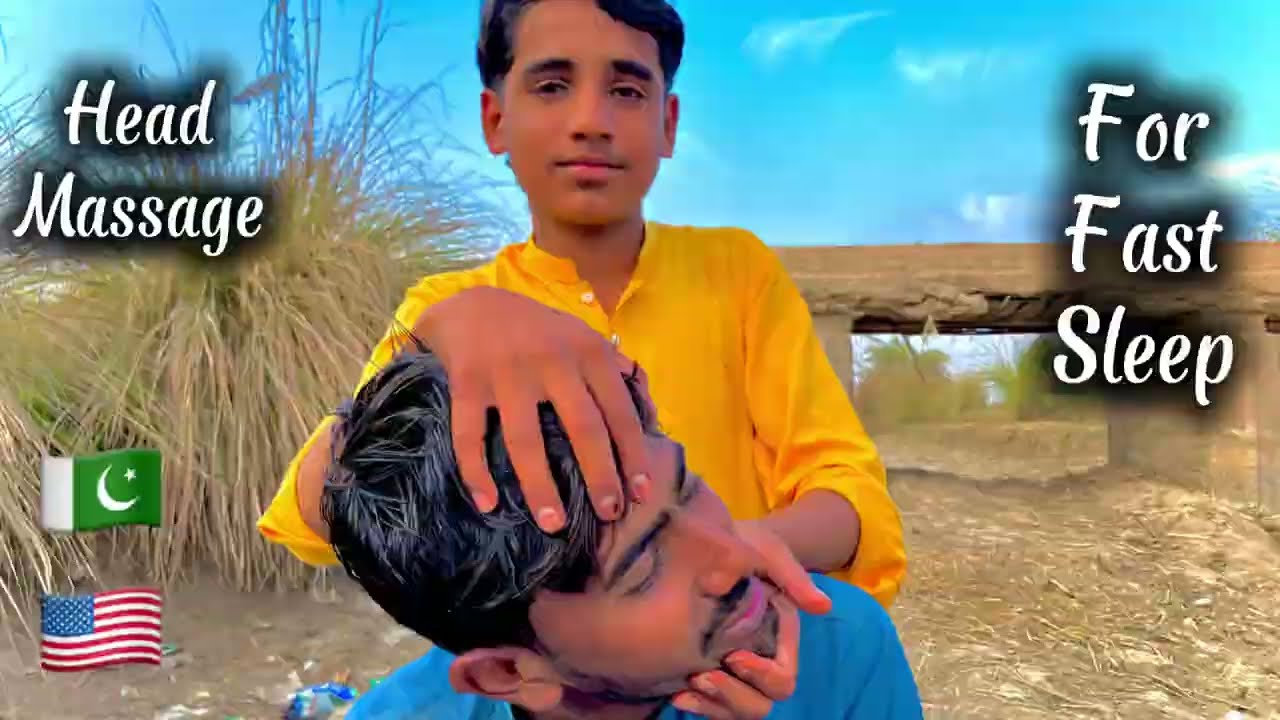 Super Relaxing Head Massage ASMR – Deep Sleep in 5 Minutes 😴