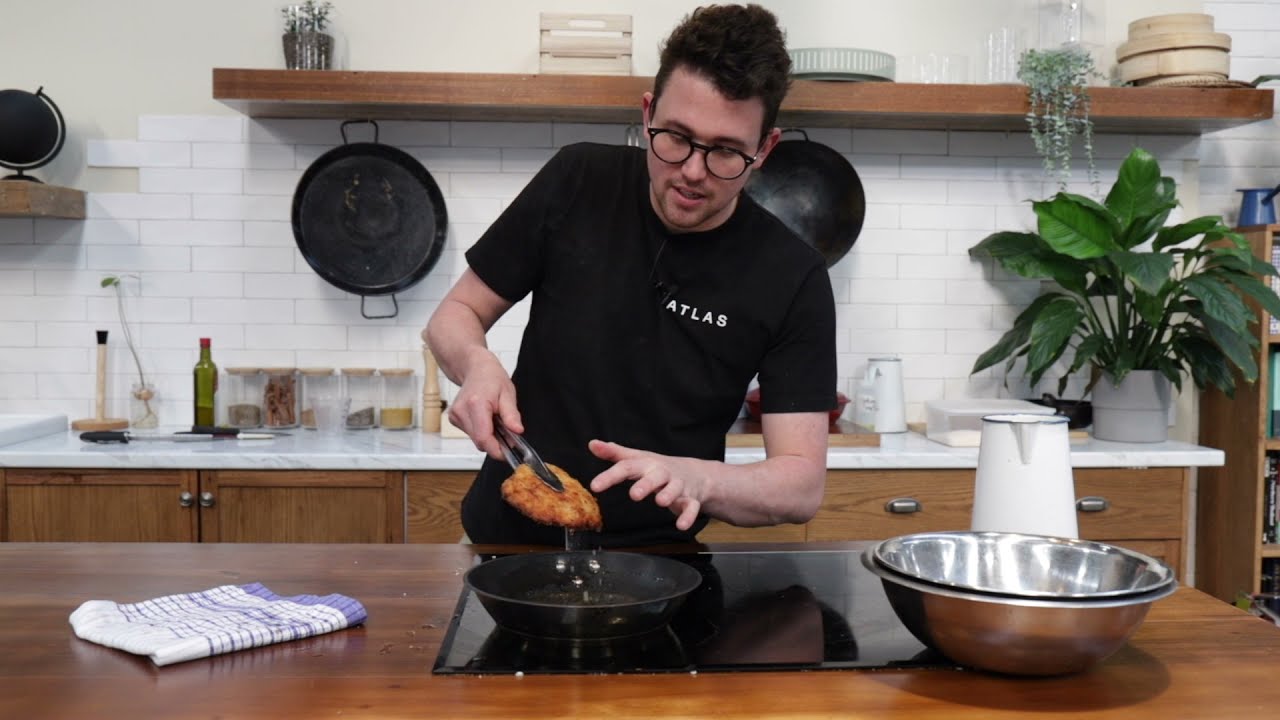 Make the crispiest Chicken Milanese with chef Charlie Carrington!