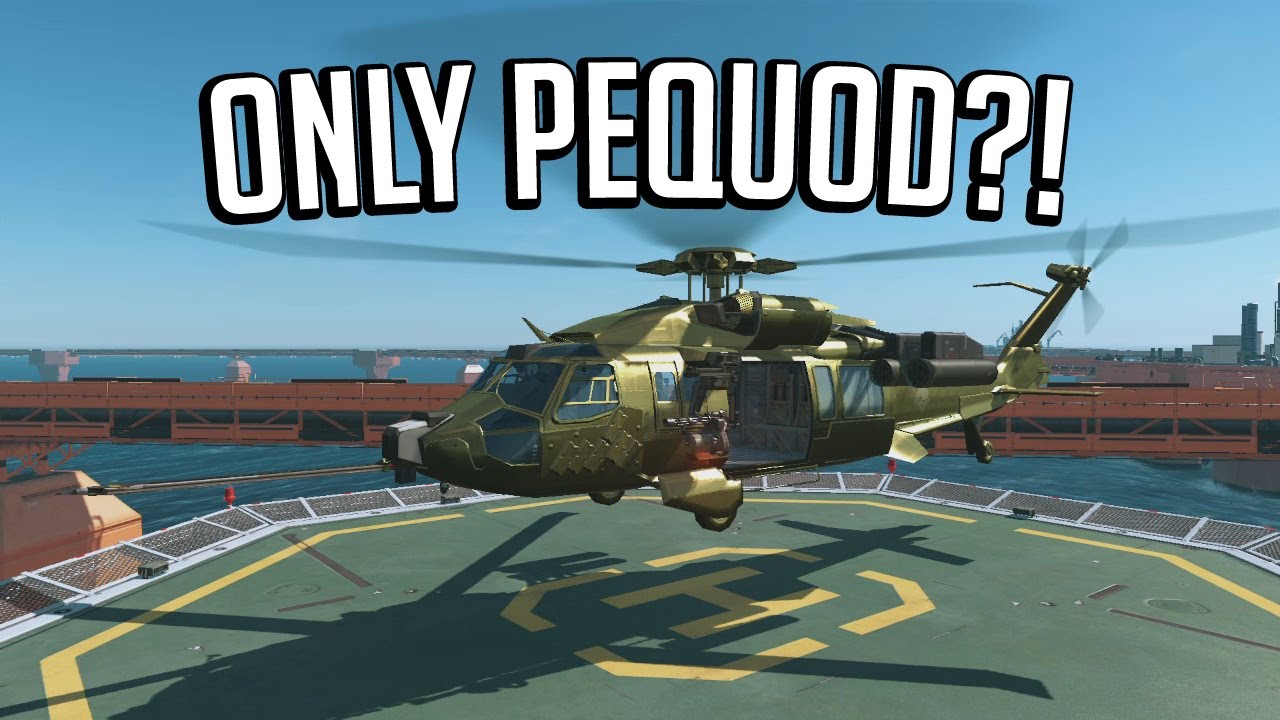 Can You Beat Metal Gear Solid V Only Using Pequod?! 🚁