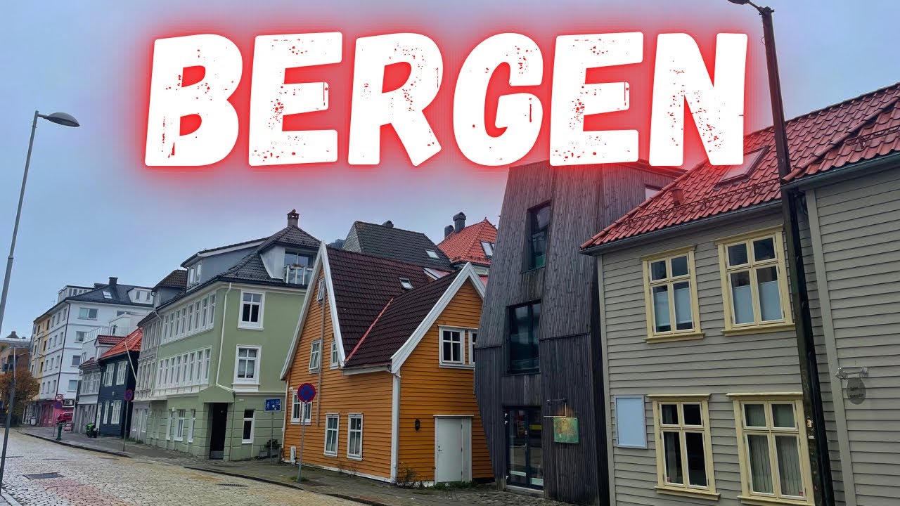 Unterwegs in der regnerischsten Stadt Europas - Bergen 🇳🇴