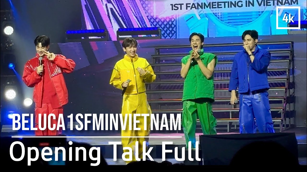 [4K] 240121 옾깐떼뉴 벨루카 베트남 Opening Talk Full | BELUCA1stFMinVietnam | OffGunTayNew | ออฟกันเตนิว