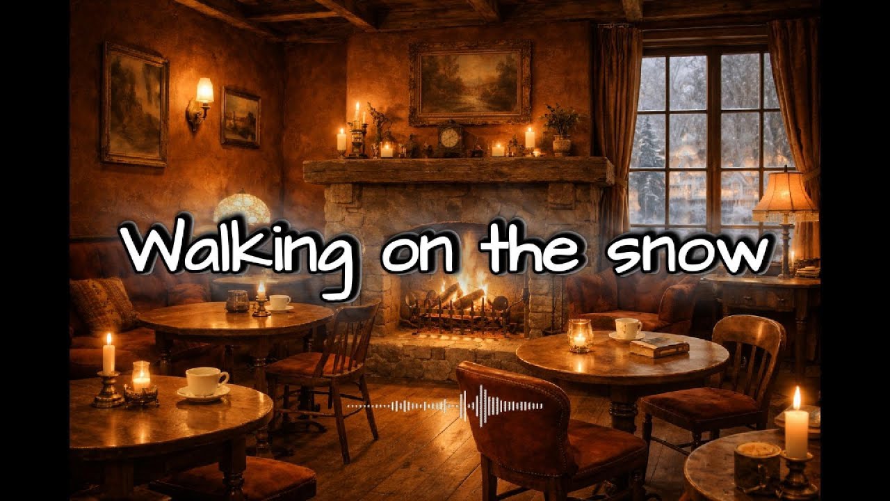 Walking on the snow