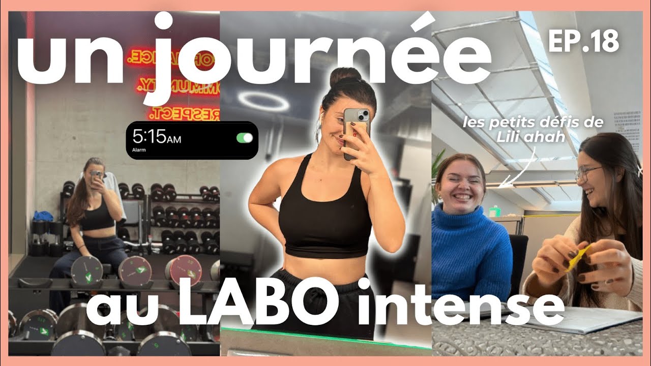 une journée au laboratoire assez remplie (uni vlog) 👩🏻‍🔬 | Calendrier Pré-Avent Jour 18