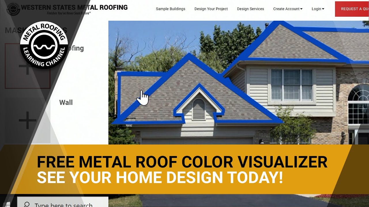Metal Roof And Siding Color Visualizer: See How Different Color Combinations Will Look On Your House