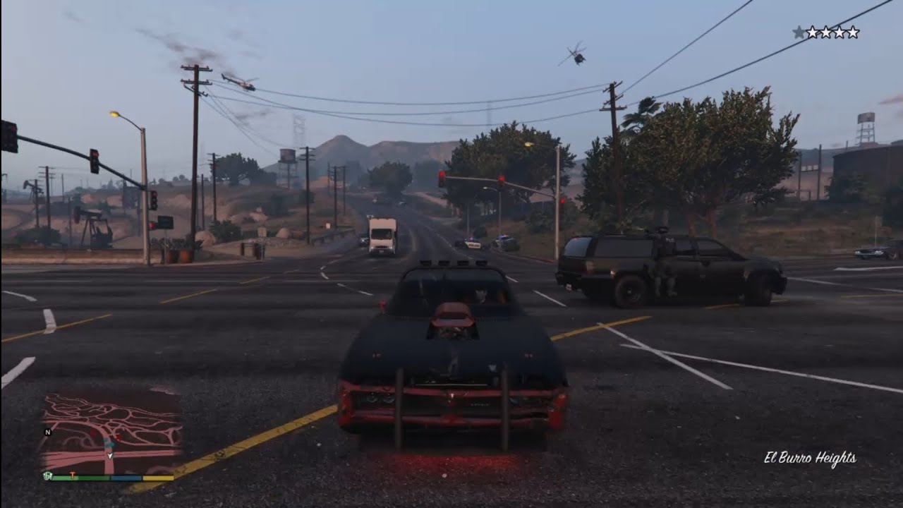 Première vidéo sur : GTA V course - poursuite