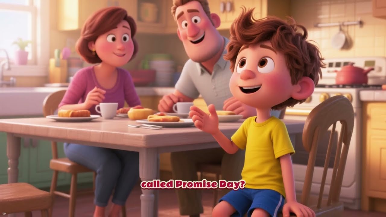Promise Day Story for Kids 🤝 | Leo Learns the Power of Promises | FunSpark Kids TV