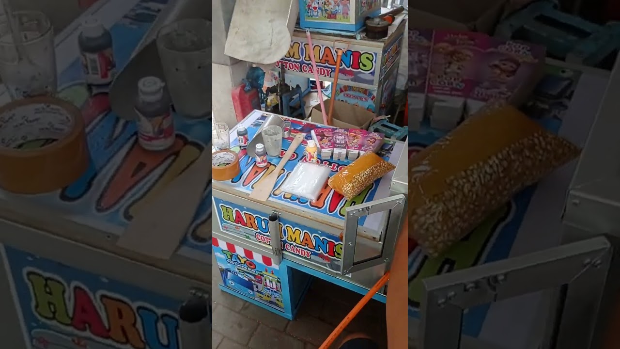 PROSES MASAK POP CORN DENGAN MUDAH MENGGUNAKAN MESIN MULTIFUNGSI PESANAN PAK MUTOHAR PAPUA BARAT