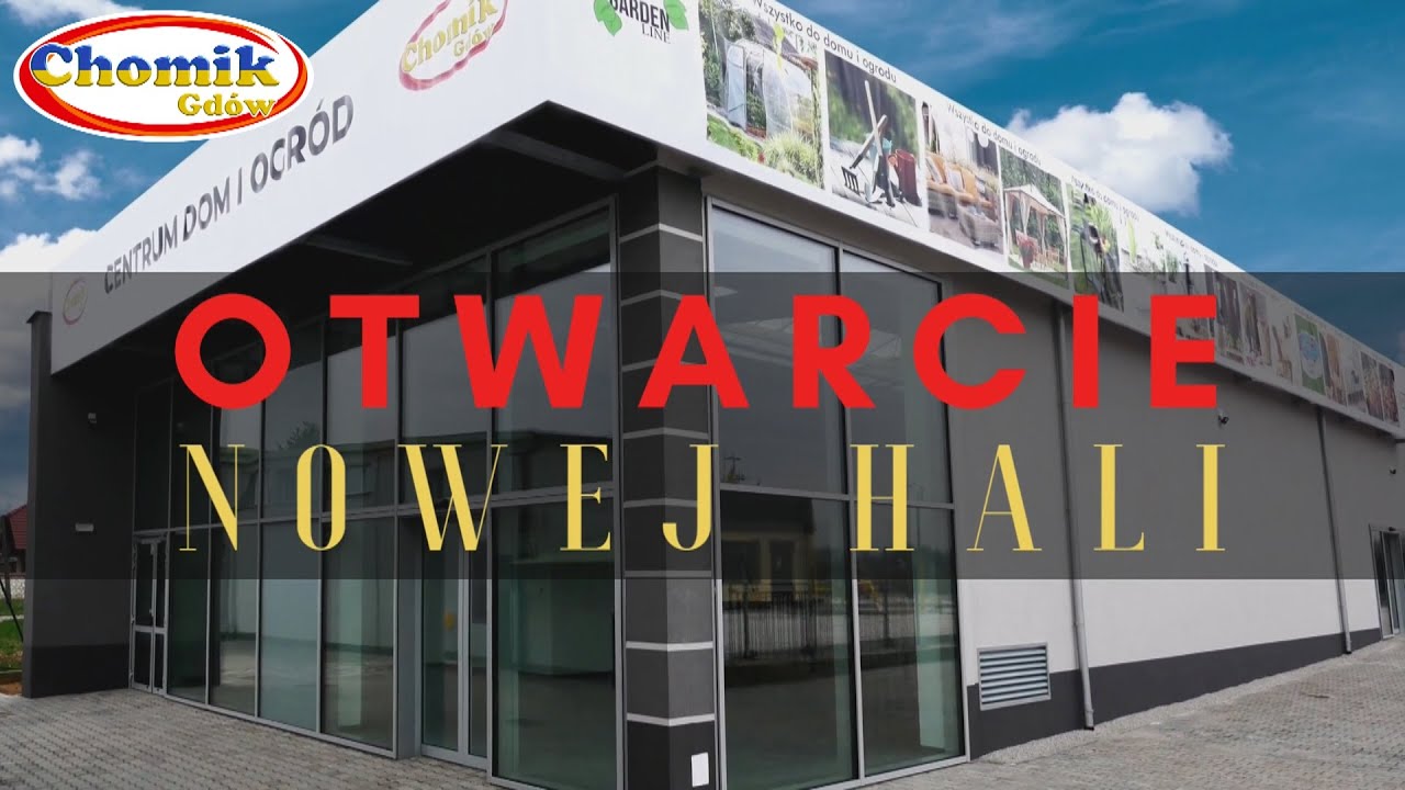 Otwarcie Nowej Hali #Inwestycja #Gd&oacute;w #Małopolska #Chomik