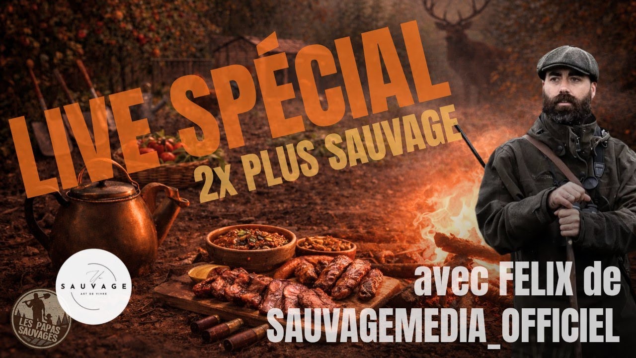 Live Sp&eacute;cial 2x plus SAUVAGE avec @Sauvagemedia_officiel