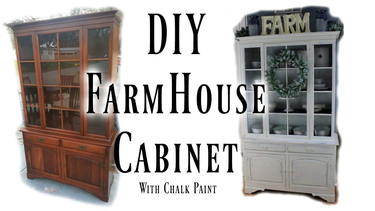DIY Farm House Cabinet
