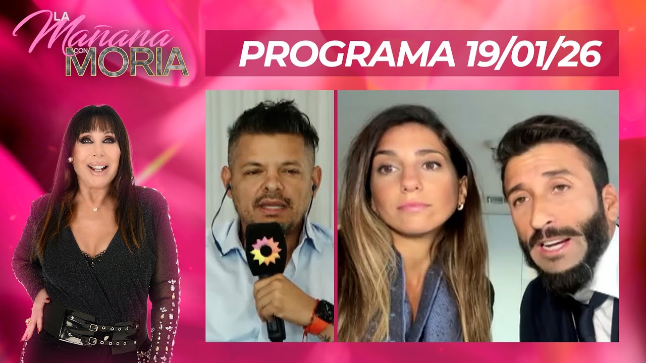 LA MAÑANA CON MORIA - PROGRAMA 19/01/26 - FRENTE A FRENTE: CINTHIA VS CIPOLLA, ABOGADO DE CARRILLO
