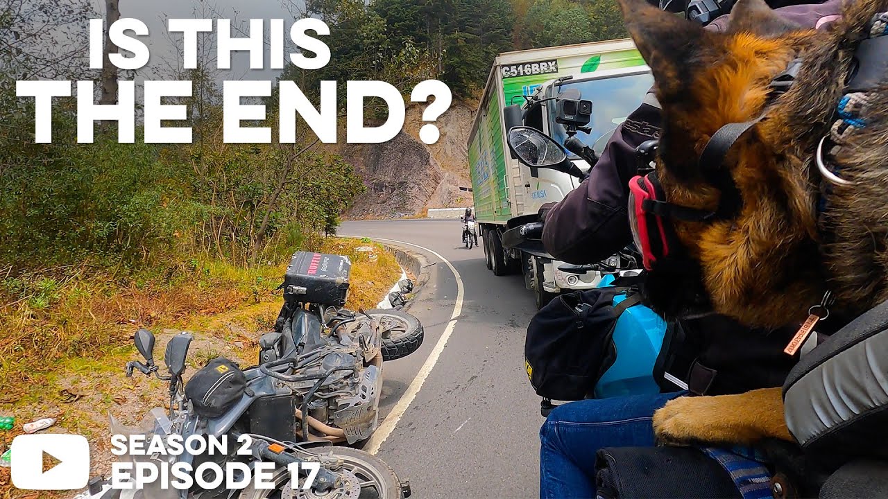 S02-E17 🇲🇽⇢🇬🇹 Is this the END of our MOTORCYCLE ADVENTURE?!?