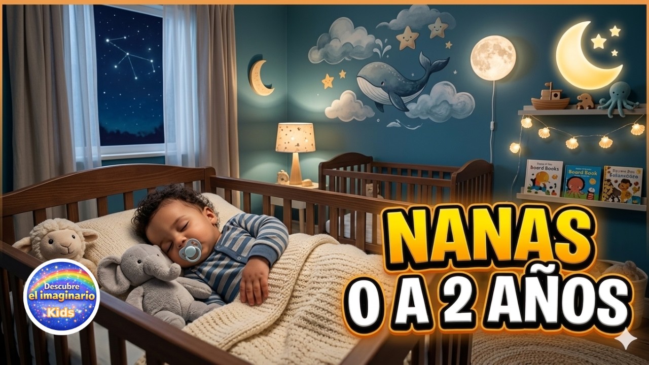 Nanas para Bebés 0-2 Años 🌙 Sueño Profundo y Rápido | Lullabies | El Imaginario Kids