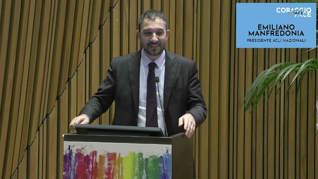 XXXII Congresso Acli Milanesi - intervento del presidente delle Acli nazionali, Emiliano Manfredonia