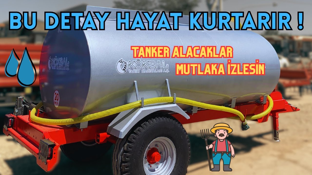 Su Tankeri Nasıl Çalışır ? Kullanıcı Deneyimi Massey Ferguson 265s
