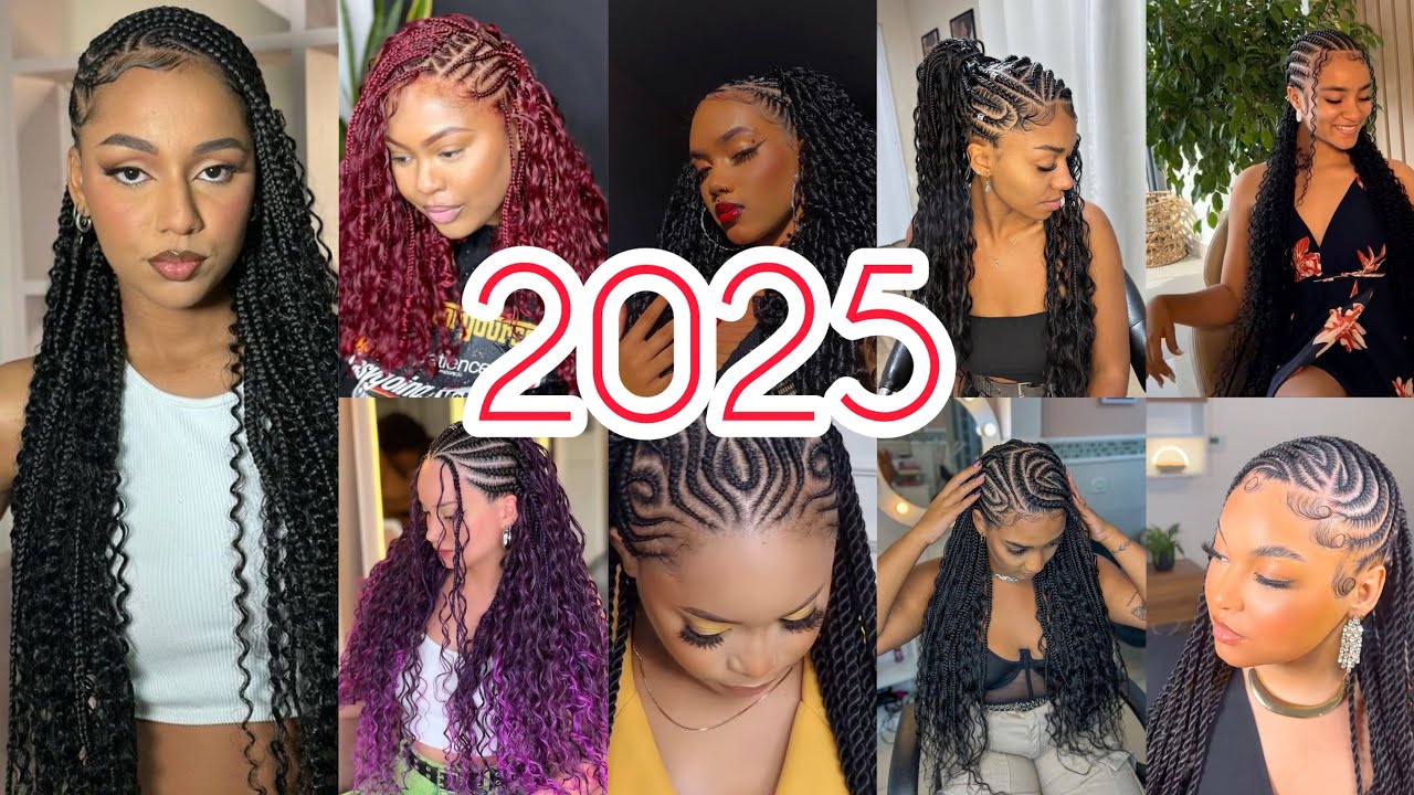 ‼️2025 Super Cute Summer Braids Hairstyles Ideas For All Black Women🔥Most Trending Styles