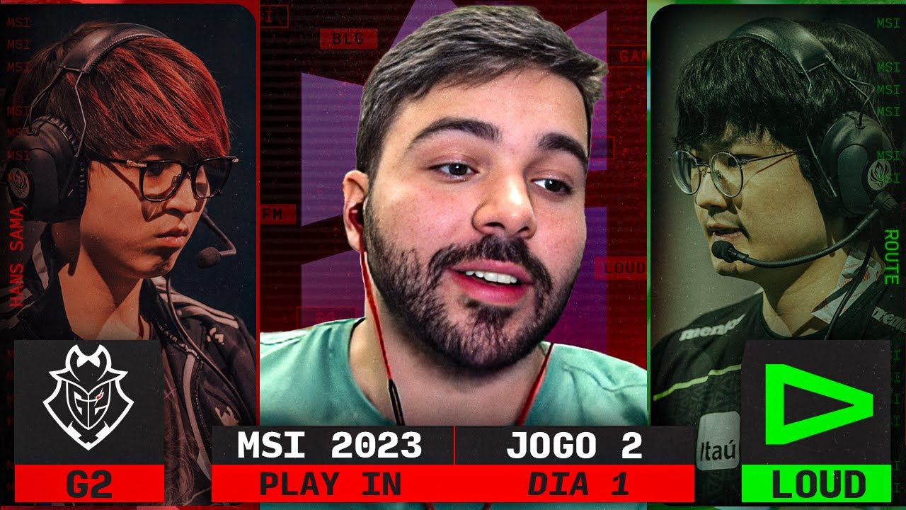 LOUD x G2 | Jogo 2 - MSI 2023: Play In | Ilha das Lendas