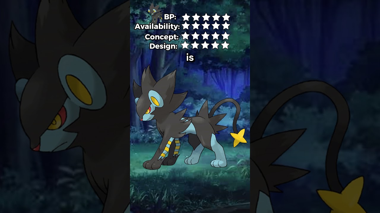 What's the BEST POKEMON Objectively? (kinda) RATE EM' ALL! Ep #405 #Luxray #rateemall #pokemon