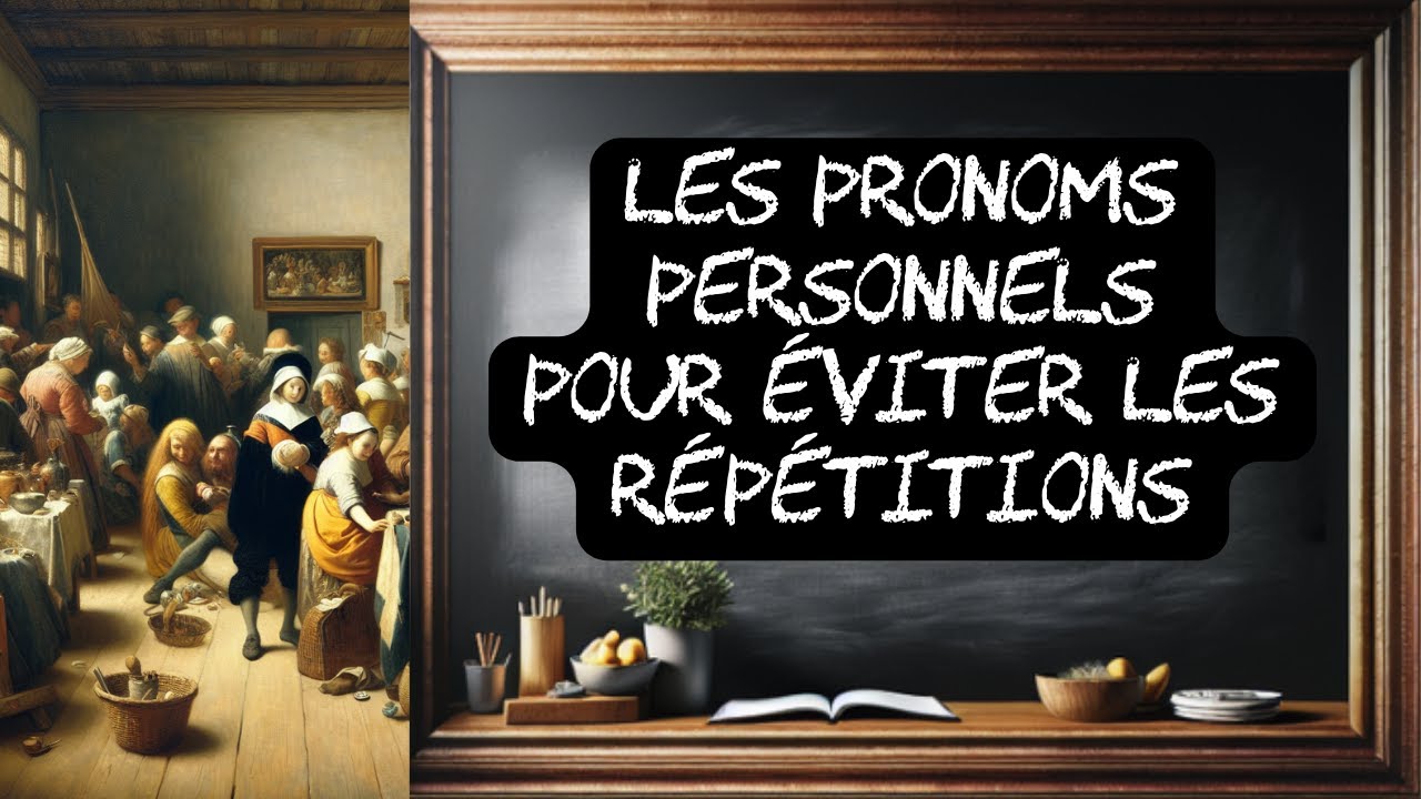 PRONOMS PERSONNELS 👥 sujet, complément (direct, indirect) 📦, tonique, réfléchi, réciproque
