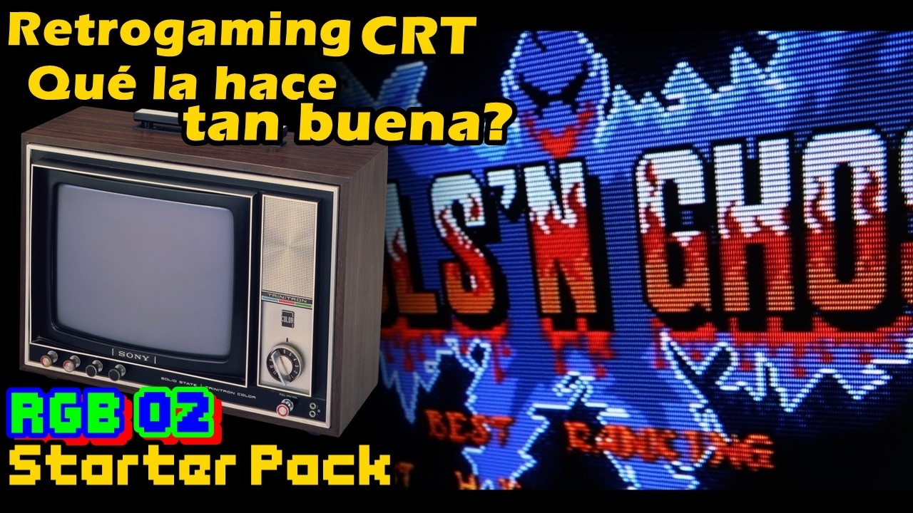 CRT's qué las hace tan buenas? / Características retrogaming