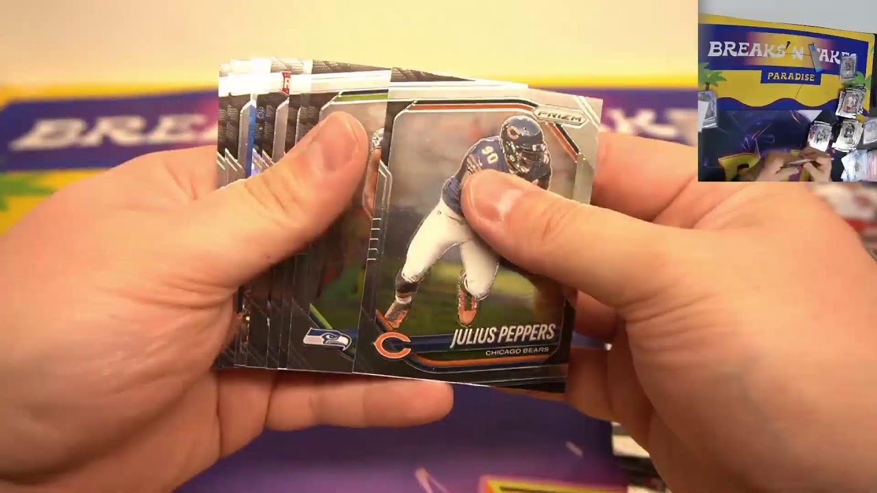 Break #3124: 2025 Panini Prizm Football No Huddle 5 Box Team Break