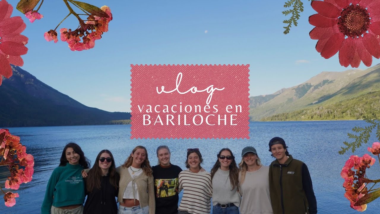 vlog: BARILOCHE con amigas 🏔️🤍✨ - Lago Gutierrez, Circuito Chico, Villa La Angostura y + // Malenuch