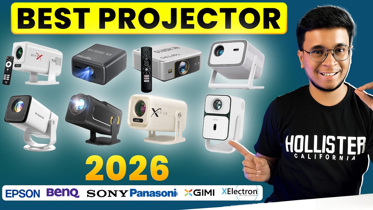 Best Projector 2026 🔥 Projector Buying Guide 🔥 Projector for Home Use, Gaming, Movie Night & 4K
