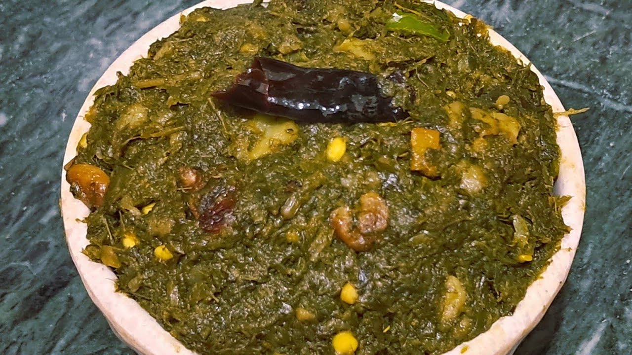 Chane saag recipe 