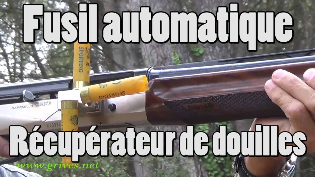 Récupérateur de douilles pour fusil automatique